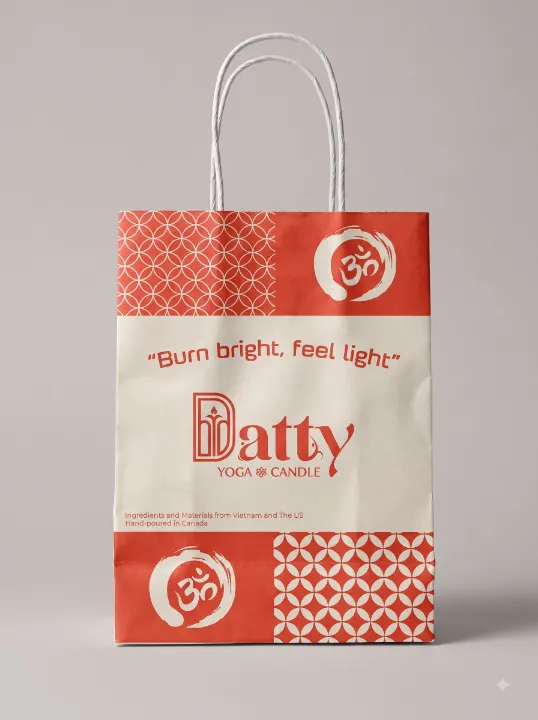 Túi giấy Batty Yoga & Candle – ảnh 5